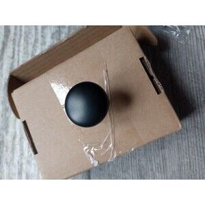 Ravinte Matte Black Zinc Drawer Knobs, 5 Knobs In Box